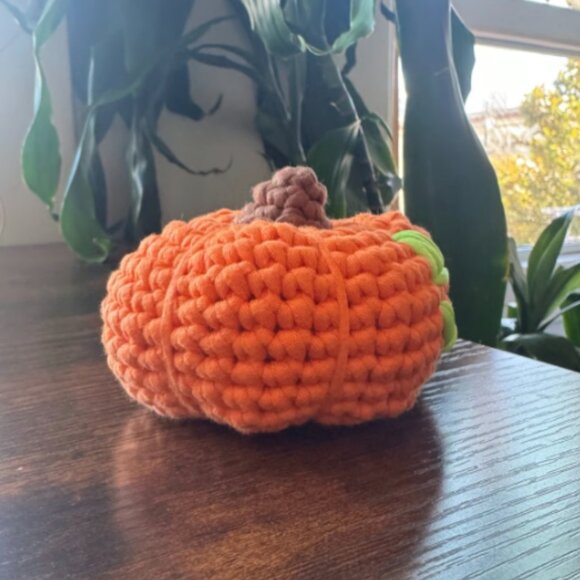 *Glow in the Dark* The Woobles Hal the Jack O' Latern Pre-Made Halloween Plushie - Picture 6 of 8